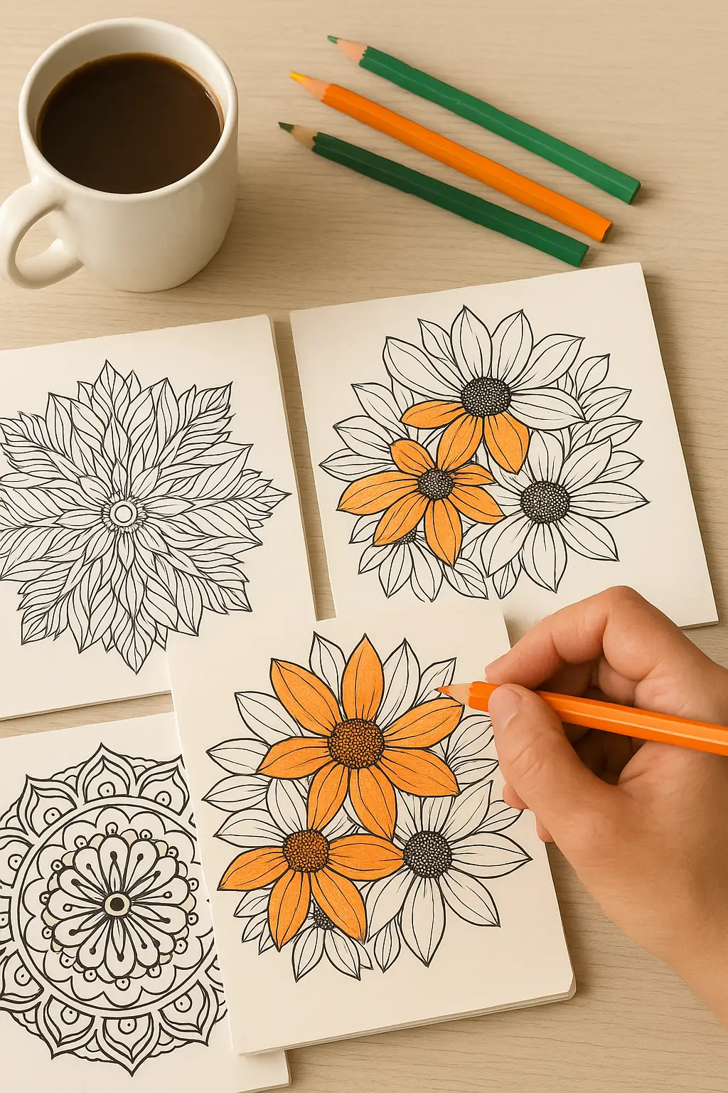 Adults Coloring Bundle