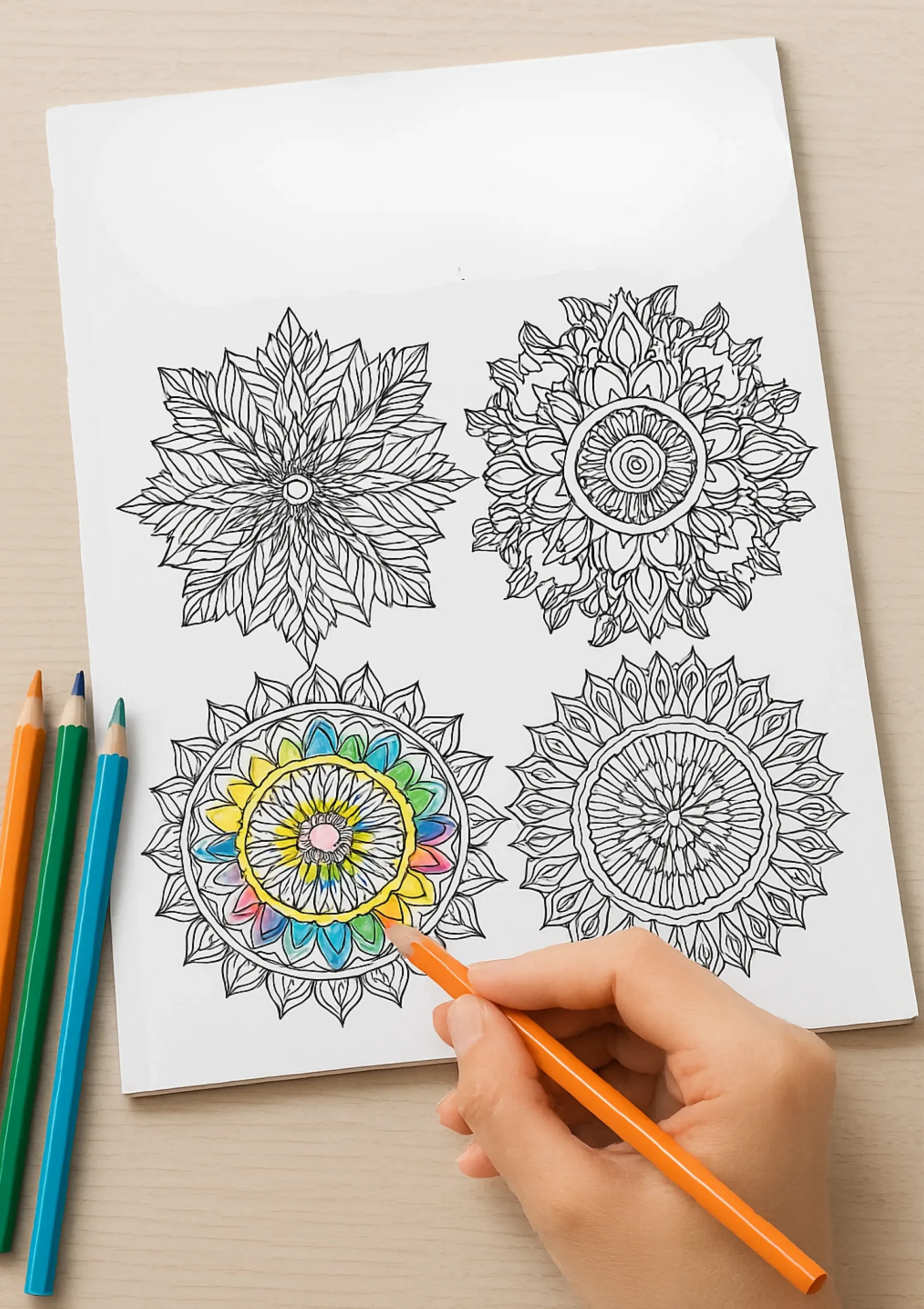 Patterns Coloring Book image mockup