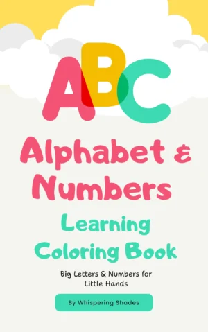 Alphabet & Numbers Coloring Book image