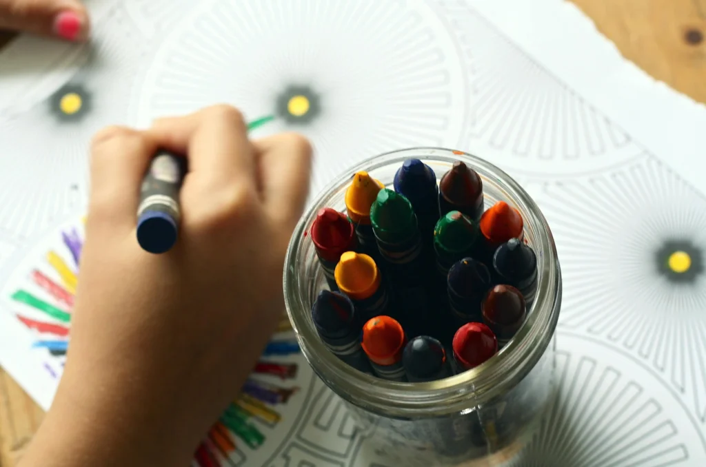Whispering Shades Coloring Image